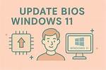 Quick Answer: How to Update Bios Windows 10?