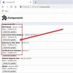 Quick Answer: How to Update Components Chrome