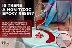 Quick Answer: Is Epoxy Resin Toxic When Dry