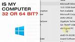 Quick Answer: Is My Computer 64 Bit or 32 Bit Windows 7?
