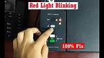 Quick Answer: What Does Blinking Red Light on Ninja Blender Mean