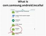 Quick Answer: What Does Com Android Incallui Mean?