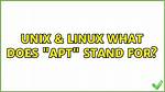 Quick Answer: What Does Linux Stand for?