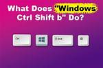 Quick Answer: What Does Shift C Do