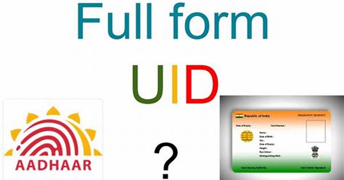 Quick Answer: What Does Uid Stand for in Linux?