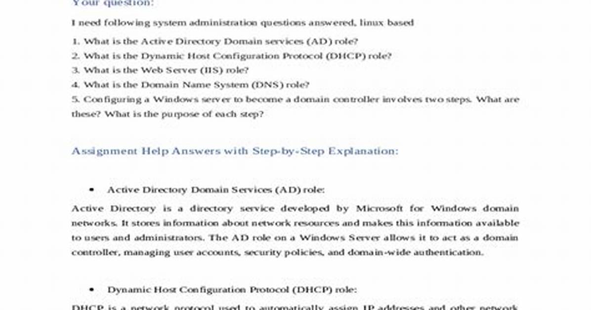 Quick Answer: What Is Windows Server?