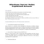 Quick Answer: What Is Windows Server?