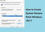 Quick Answer: Where Are System Restore Points Stored Windows 10?