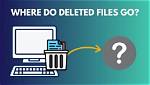 Quick Answer: Where Do Deleted Files Go in Windows 10?