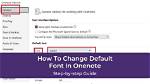 Quick Answer: Where Is the Default Font in Windows 10?