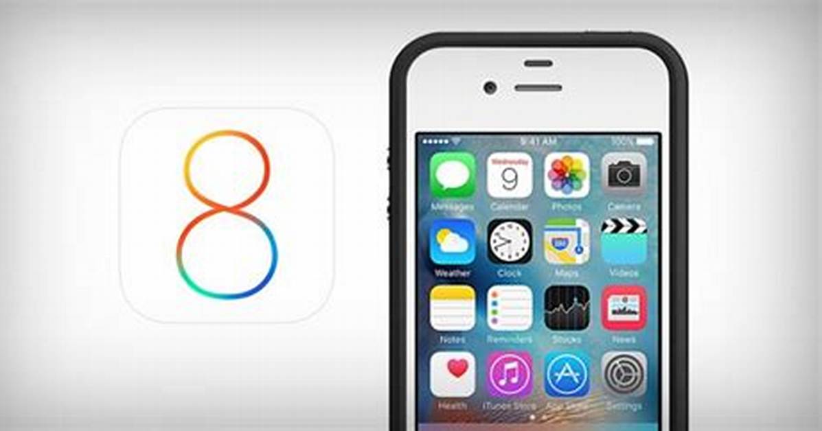 Quick Answer: Which iPhone Is iOS 8?