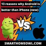 Quick Answer: Why Android Is Better Than Iphone 2018?