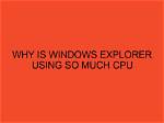 Quick Answer: Why Is Windows So Much Slower Than Linux?