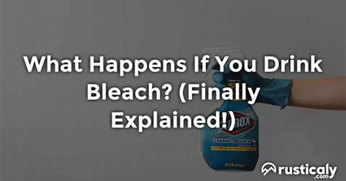 Quick Answer: Will Bleach Clear up a Cloudy Pool