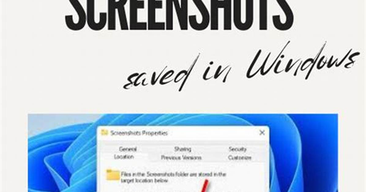 Quick Answer: Windows 10 Where Do Screenshots Go?