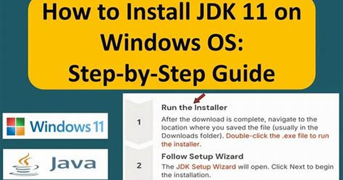 Quick Guide to Install Java Jdk 11 in Windows 10