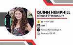 Quinn Hemphill Age, Height, Net Worth, Boyfriend, Wiki
