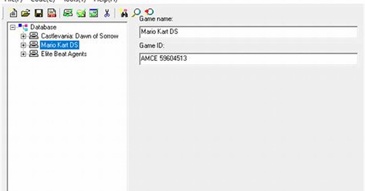 R4 Cheat Code Editor - Gamebrew