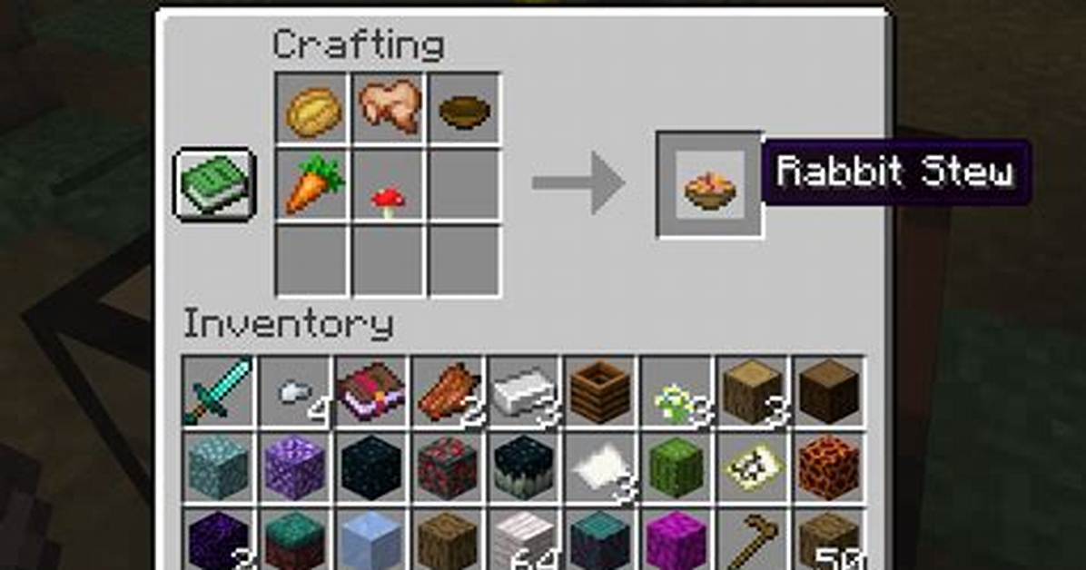 Rabbit Stew Minecraft