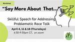 Race Talk Workshop