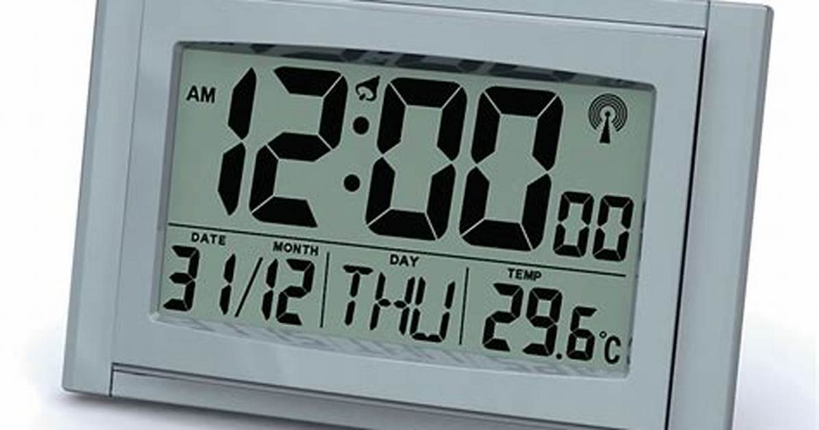 Radio Controlled Clock
