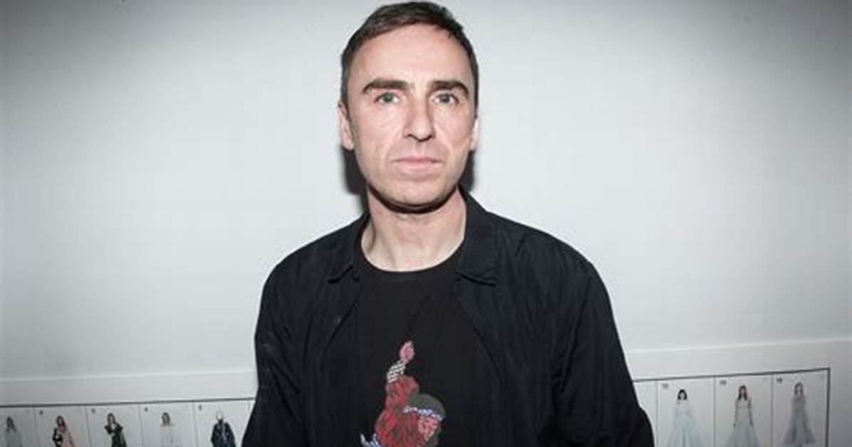 Raf Simons Net Worth