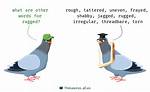 Ragged Synonym