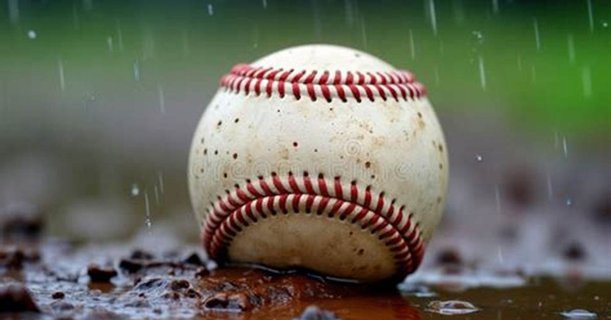Rain ___ (Baseball Game Interruption)