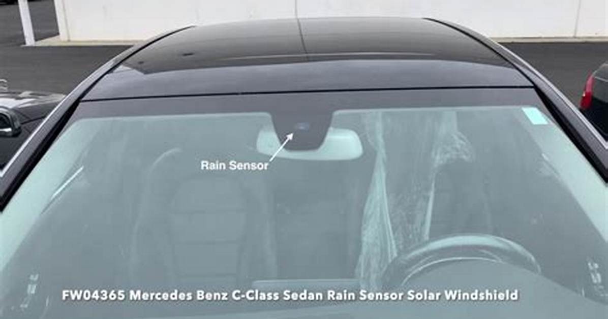 Rain Sensor Windshield