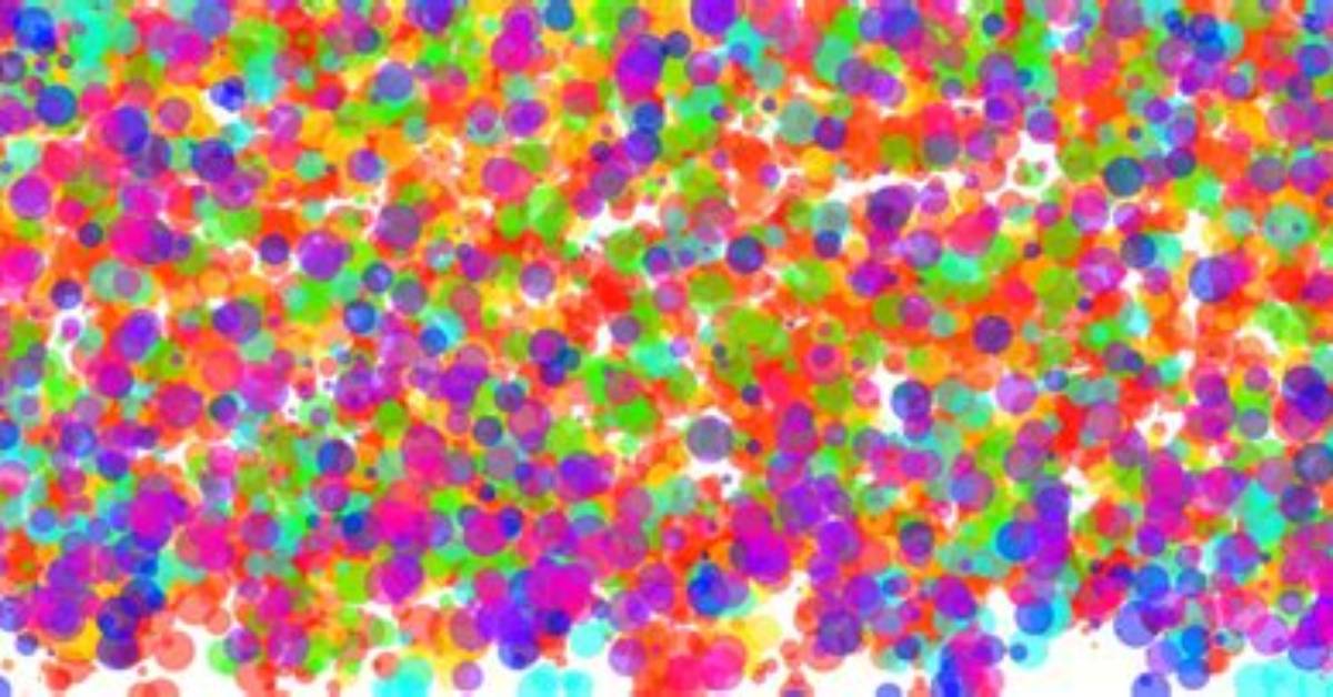 Rainbow Dots Everywhere