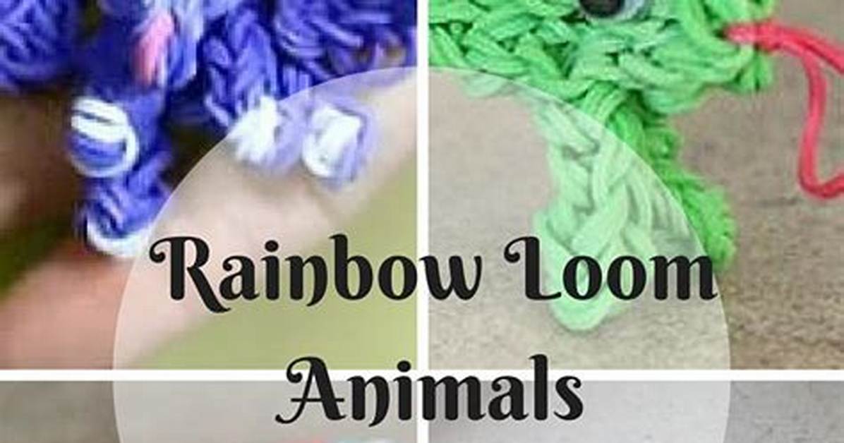 Rainbow Loom Animals
