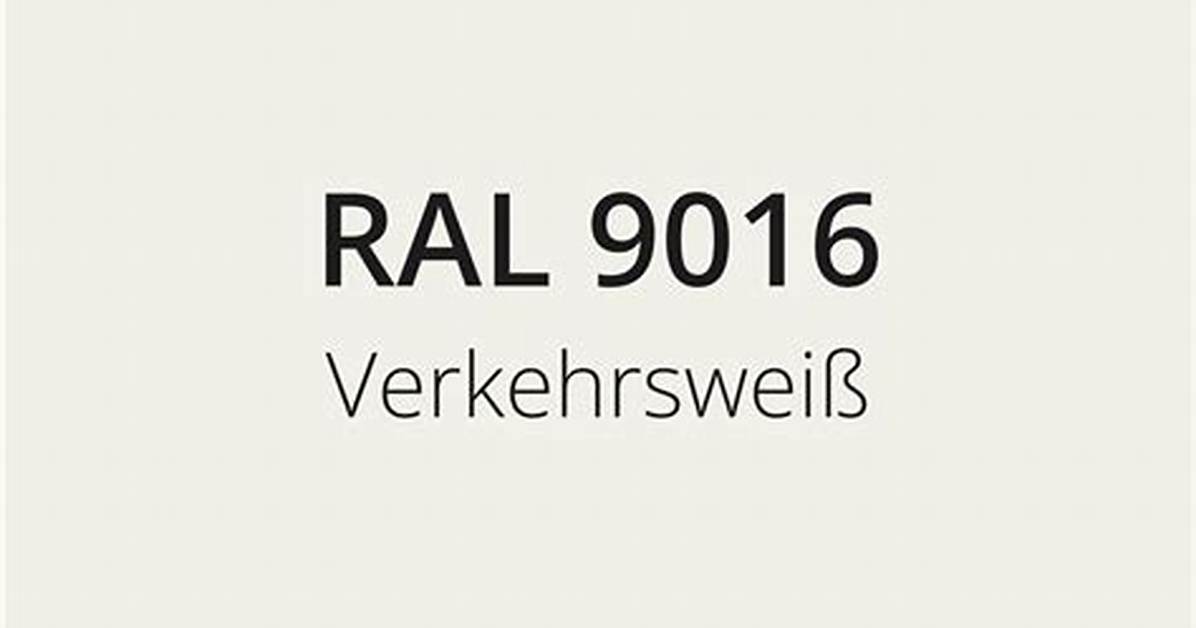 Ral 9016