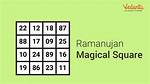 Ramanujan Magic Square