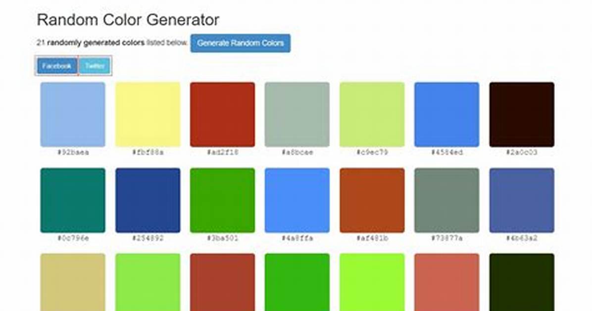 Random Color Generator