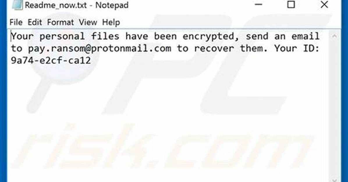 Ransom. Crycipher
