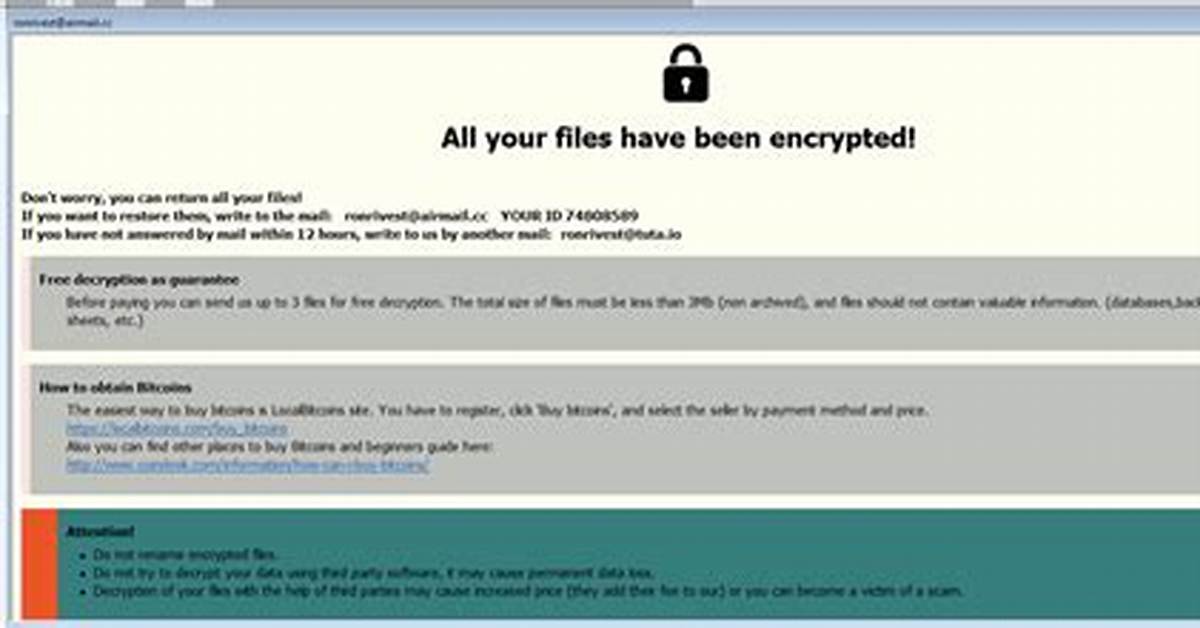 Ransom. Crysis