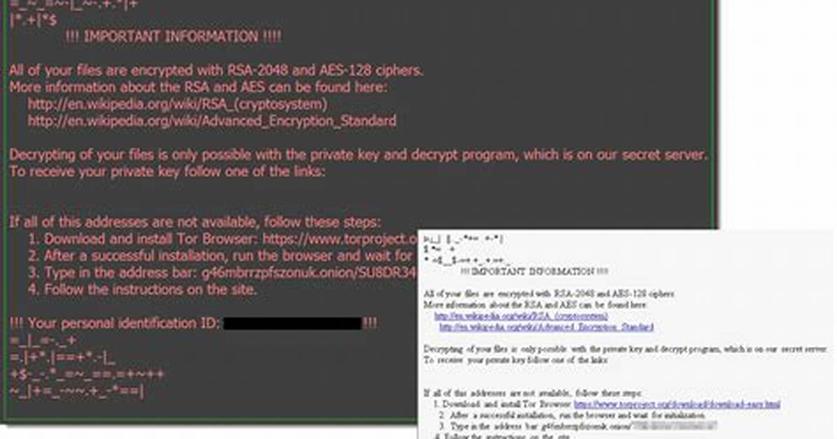 Ransom. Locky. Generic
