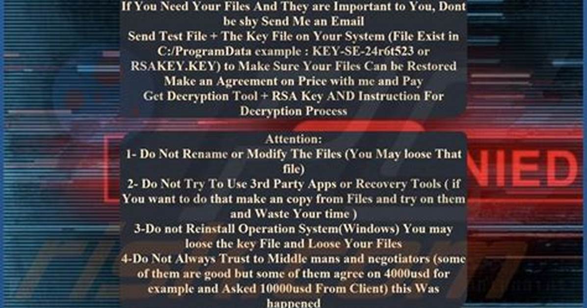 Ransom. Voidcrypt