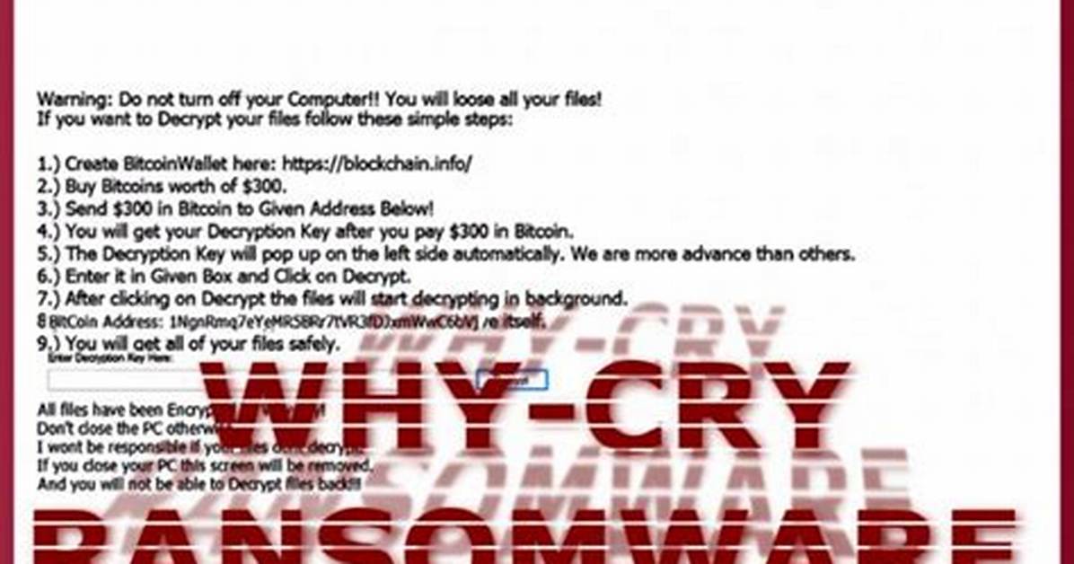 Ransom. Whycry