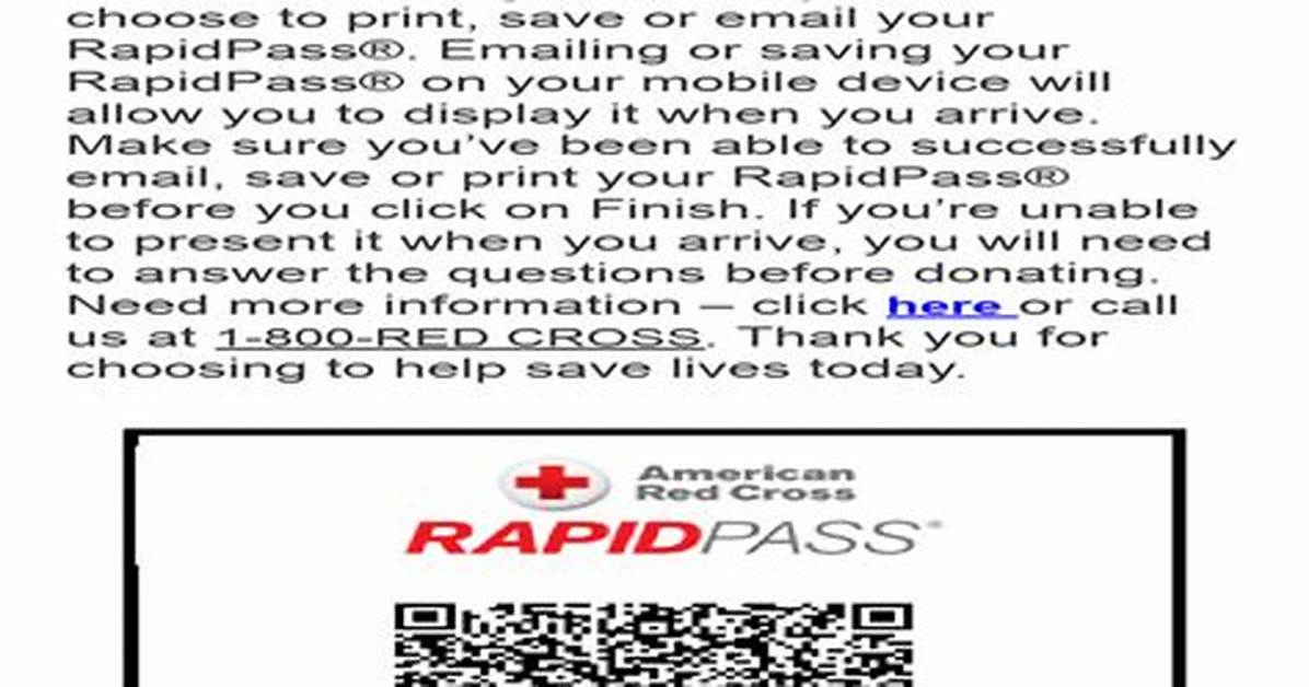 Rapid Pass