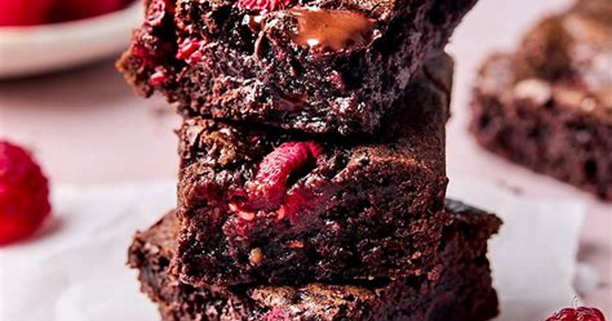 Raspberry Brownies
