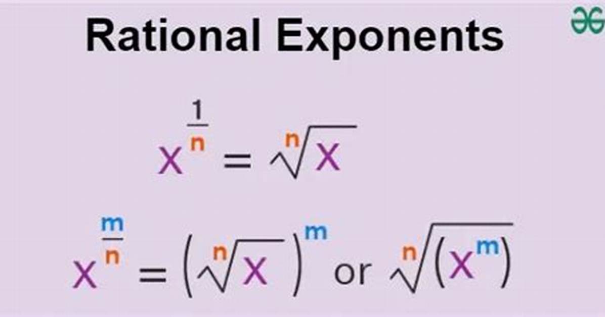 Rational Exponent