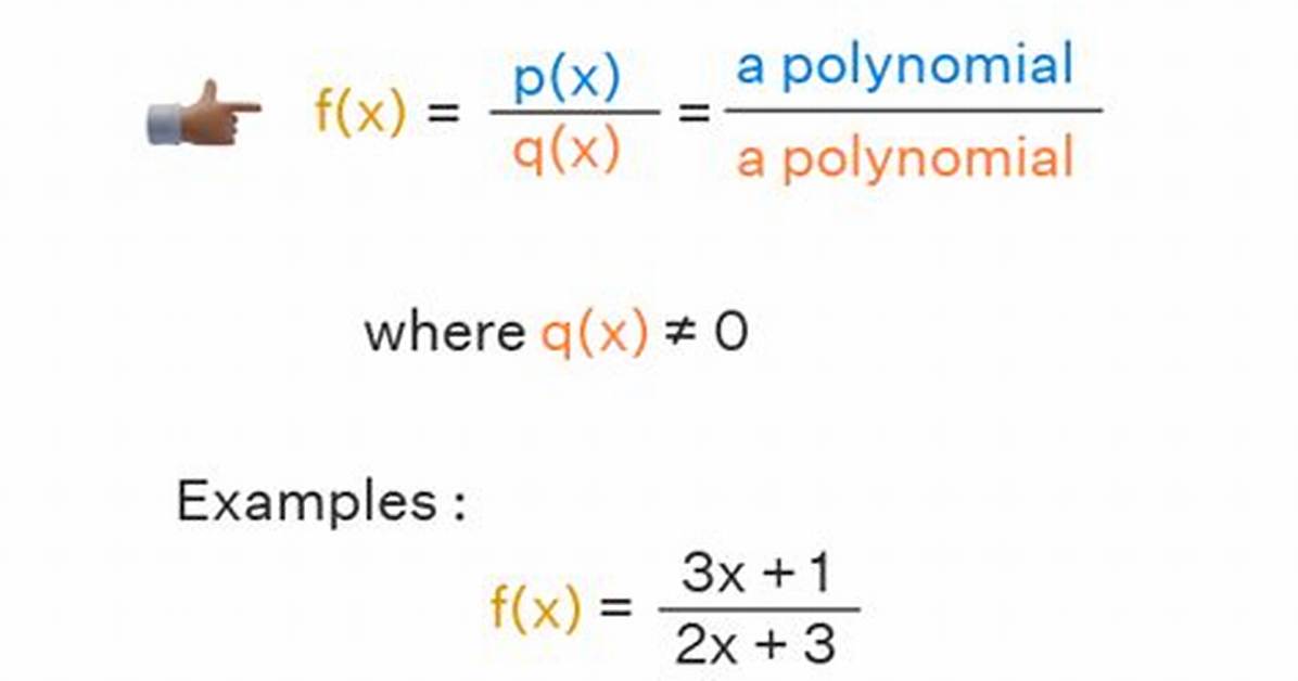 Rational Function Examples