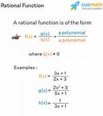 Rational Function Examples