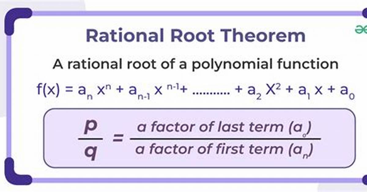 Rational Root Theorem