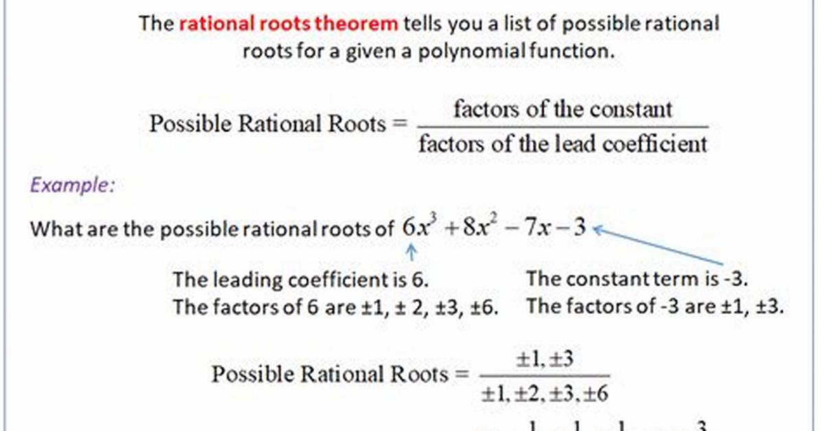 Rational Roots