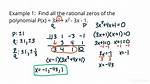 Rational Zeros