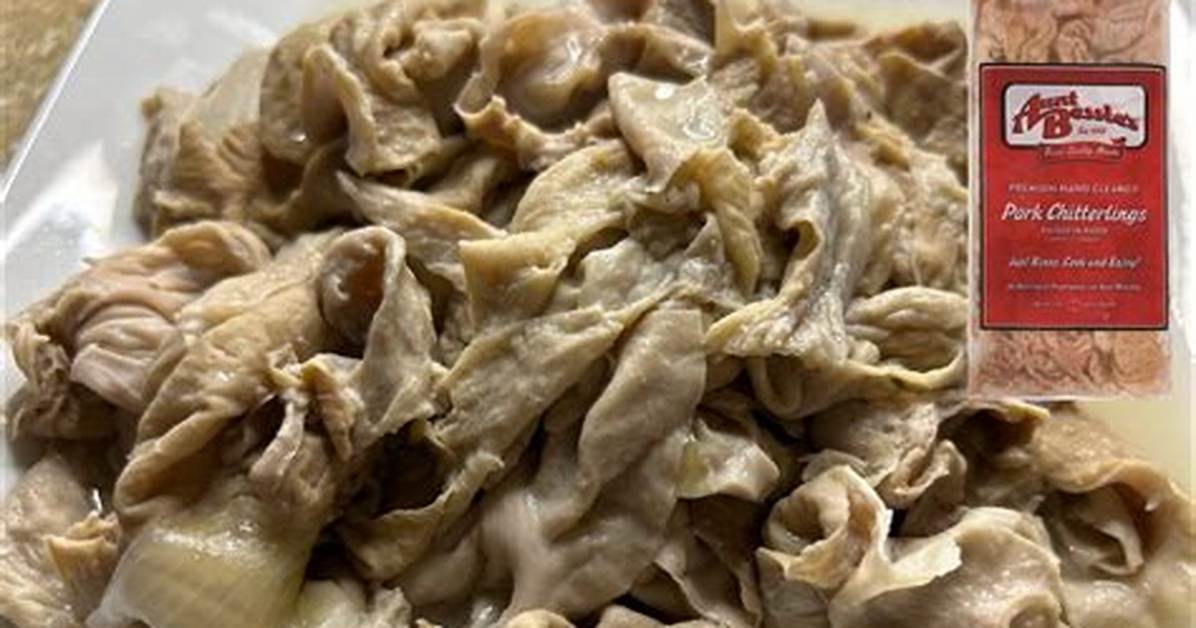 Raw Chitterlings