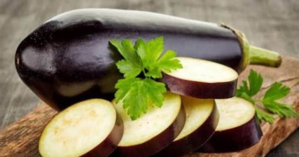 Raw Eggplant