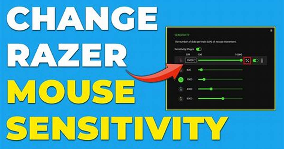 Razer Mouse Sensitivity Keeps Changing [Solved]